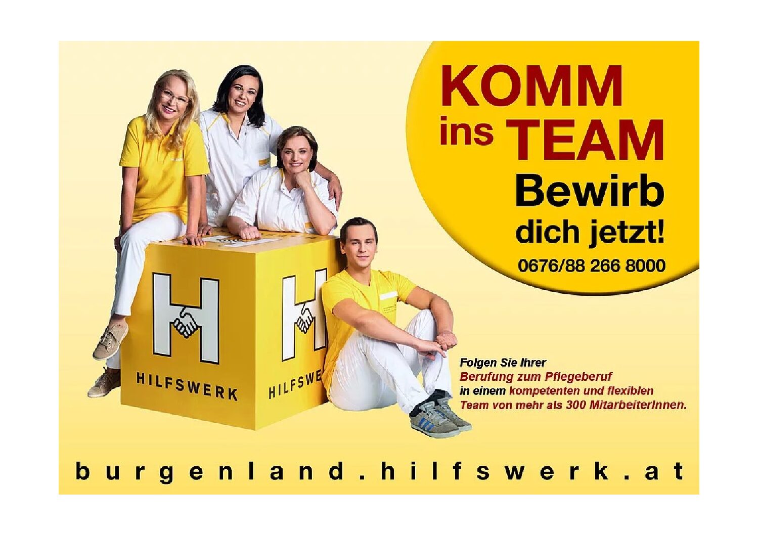 Stellen-ausschreibungen Hilfswerk